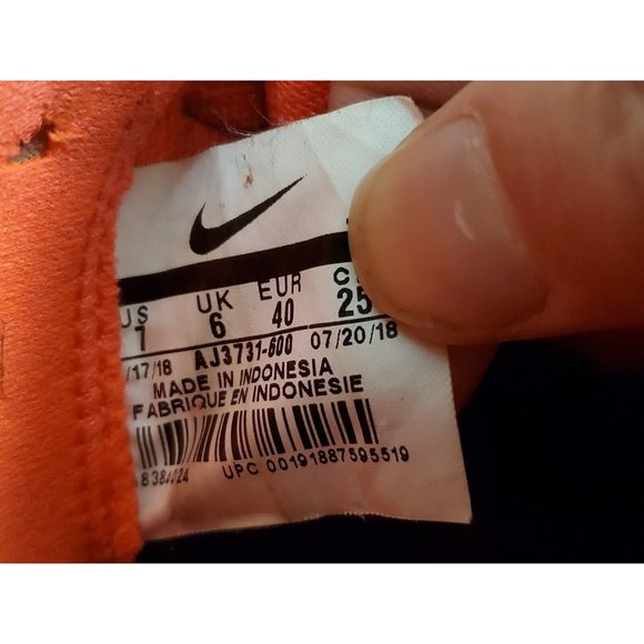 Nike Mercurial Vapor X 12 Academy CR7 IC Indoor Cleats Size 7 - Picture 9 of 12